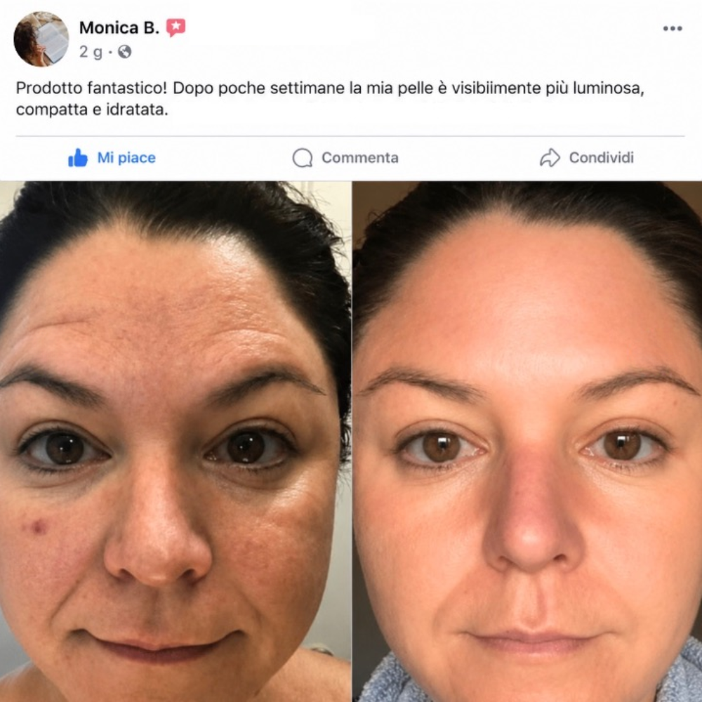 Maschera bio-collagene x4