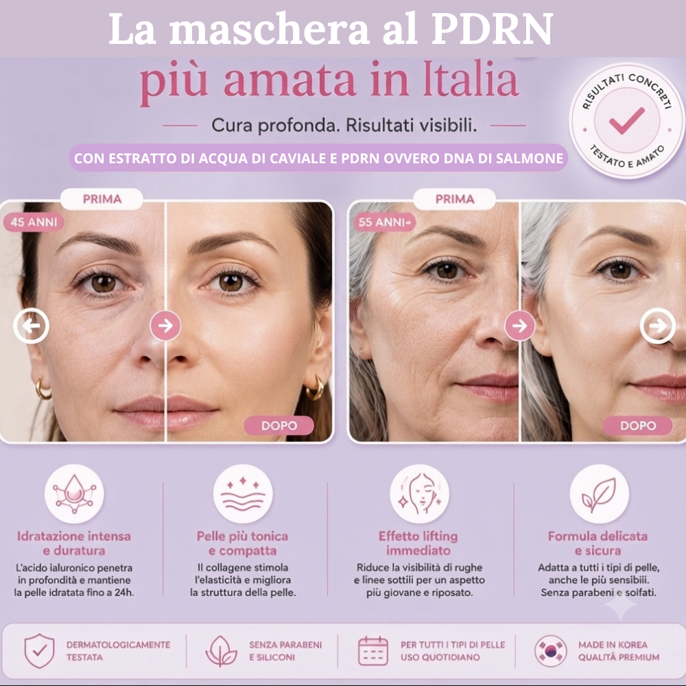 Maschera pdrn x4