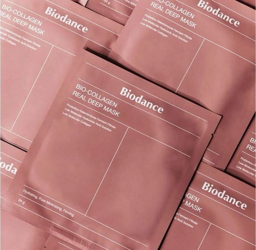 Biodance bio-collagen real deep mask x4
