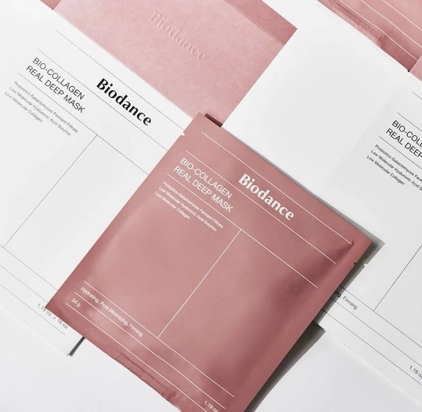 Biodance bio-collagen real deep mask x4